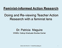 Maguire Syllabus EDUC 503 Action Research Fall 2010 – Spring 2011